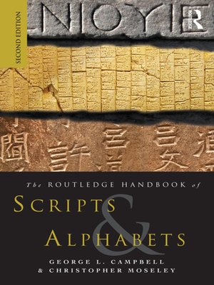 cover image of The Routledge Handbook of Scripts and Alphabets